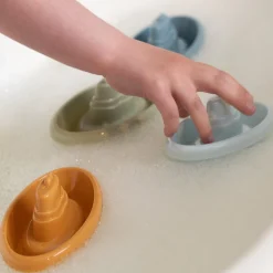 Little Dutch Stackable Bath Boats Blue Best