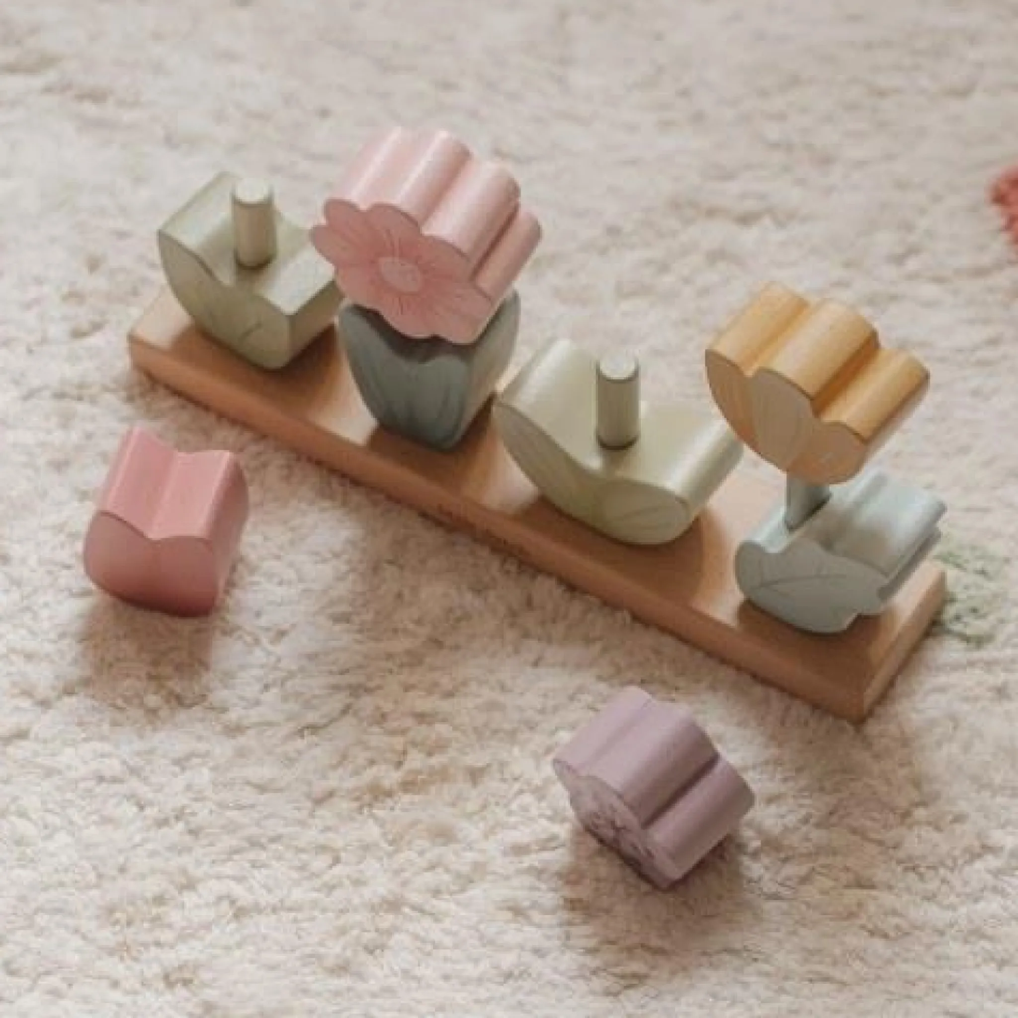 Little Dutch Stacker - Pink - Fairy Garden New