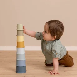Little Dutch Stacking Cups Blue Clearance