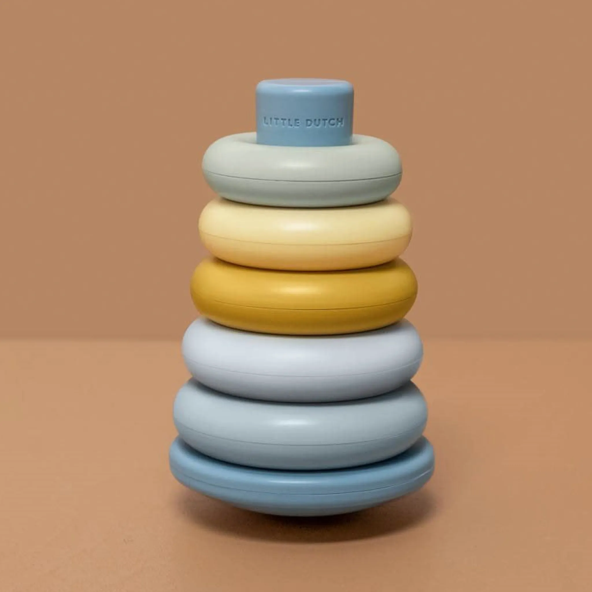Little Dutch Stacking rings Blue plastic