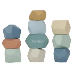 Little Dutch Stacking stones - Multicolored - Forest Friends Hot