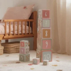 Little Dutch Stacking Tower - Pink - Fairy Garden Online