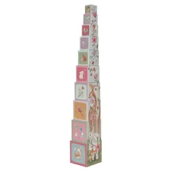 Little Dutch Stacking Tower - Pink - Fairy Garden Online