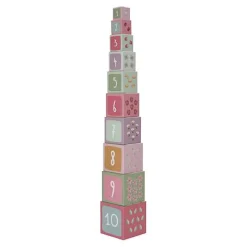 Little Dutch Stacking Tower - Pink - Fairy Garden Online