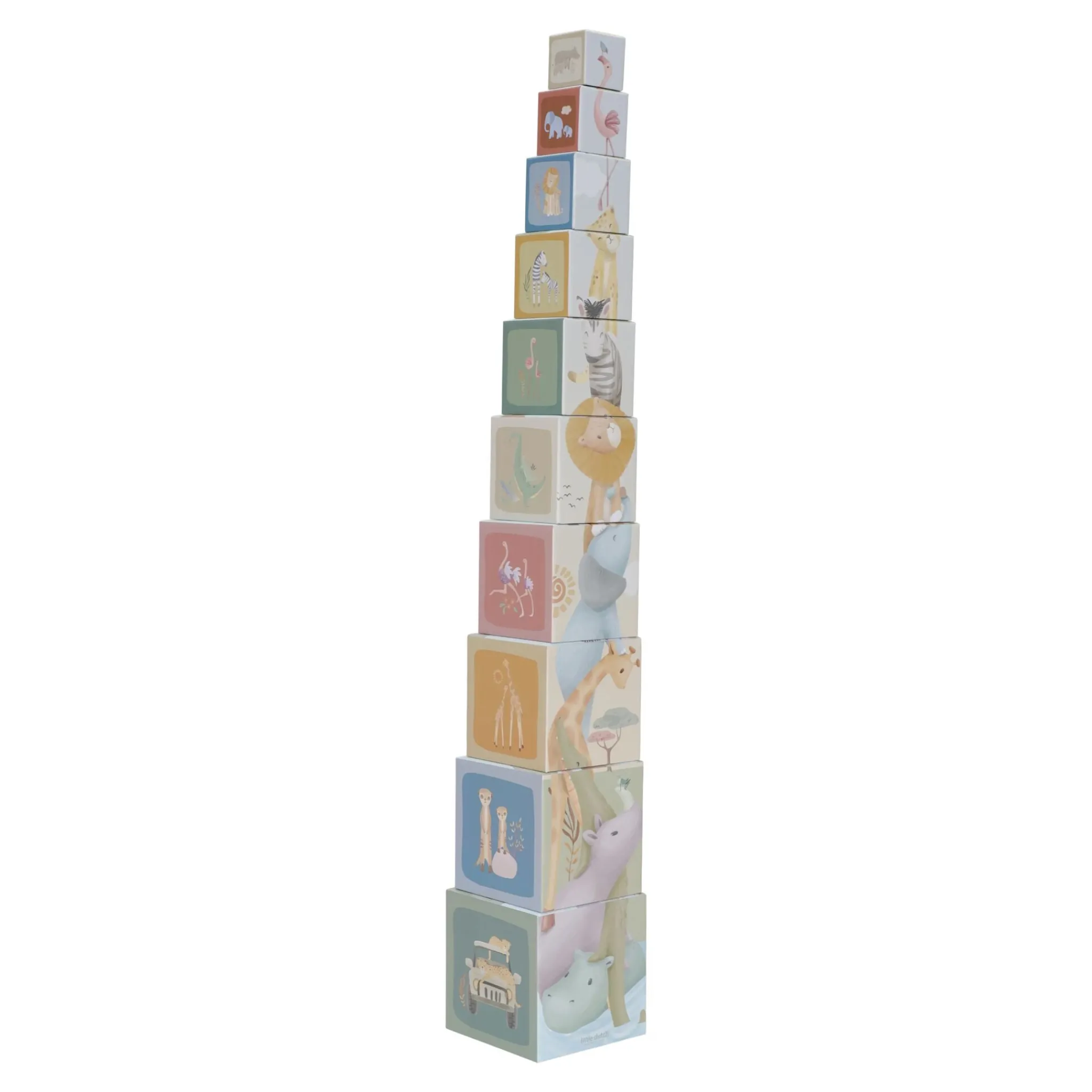 Little Dutch Stacking tower Safari animals Best