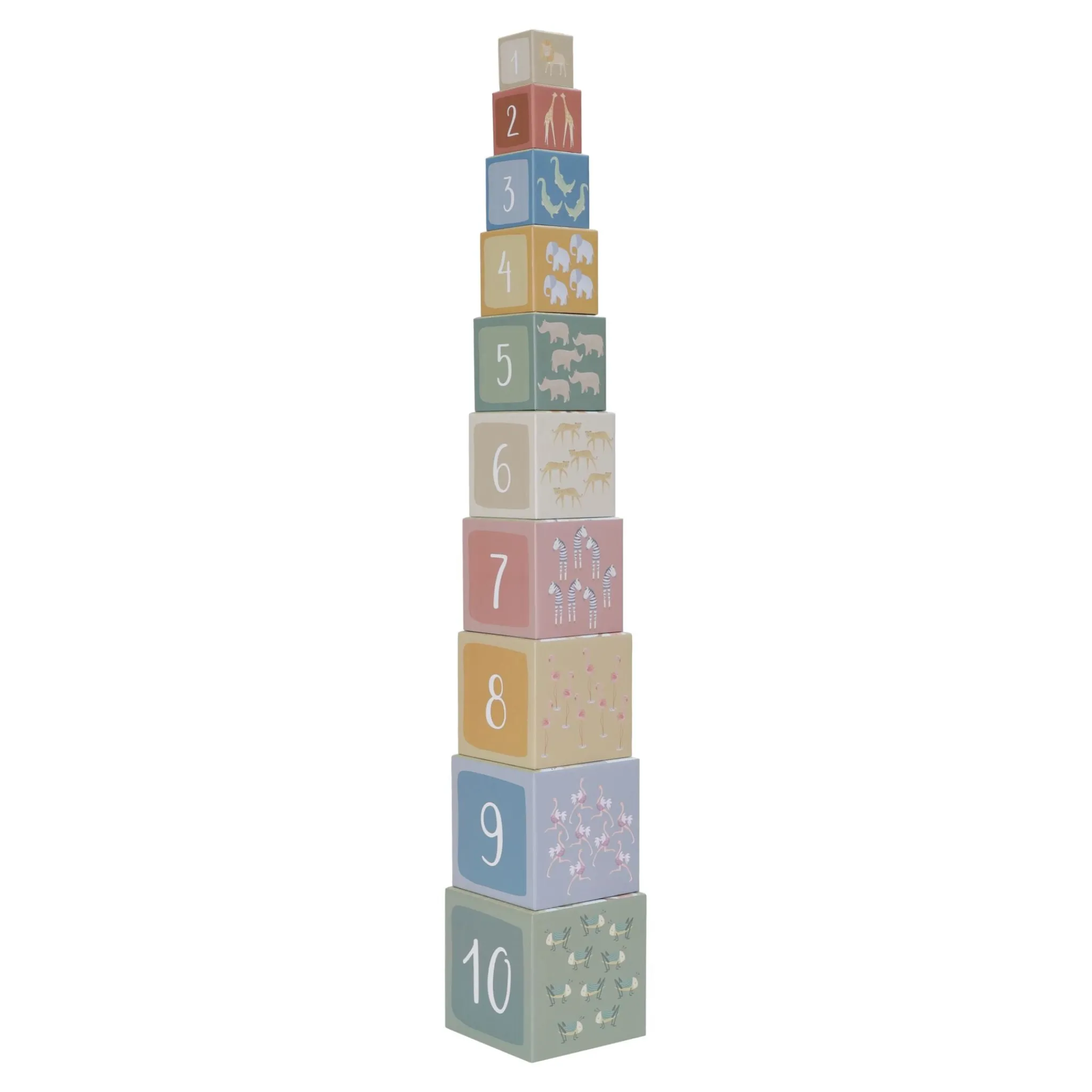 Little Dutch Stacking tower Safari animals Best
