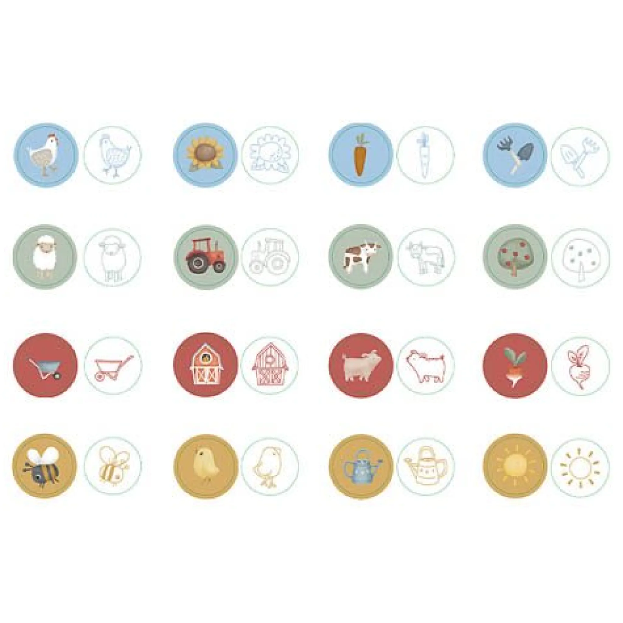 Little Dutch Stamps - Little Farm Online