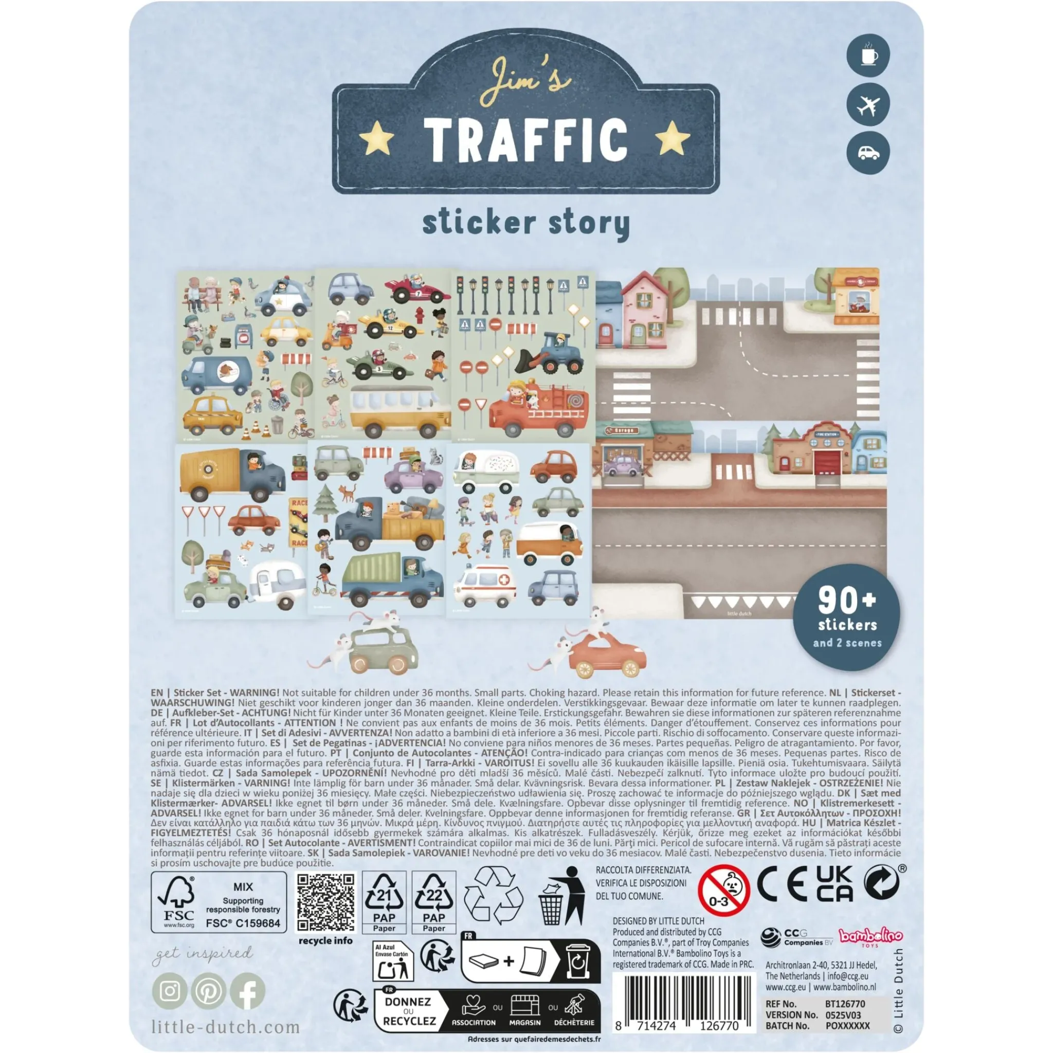 Little Dutch Stickers - Essentials - Jim New