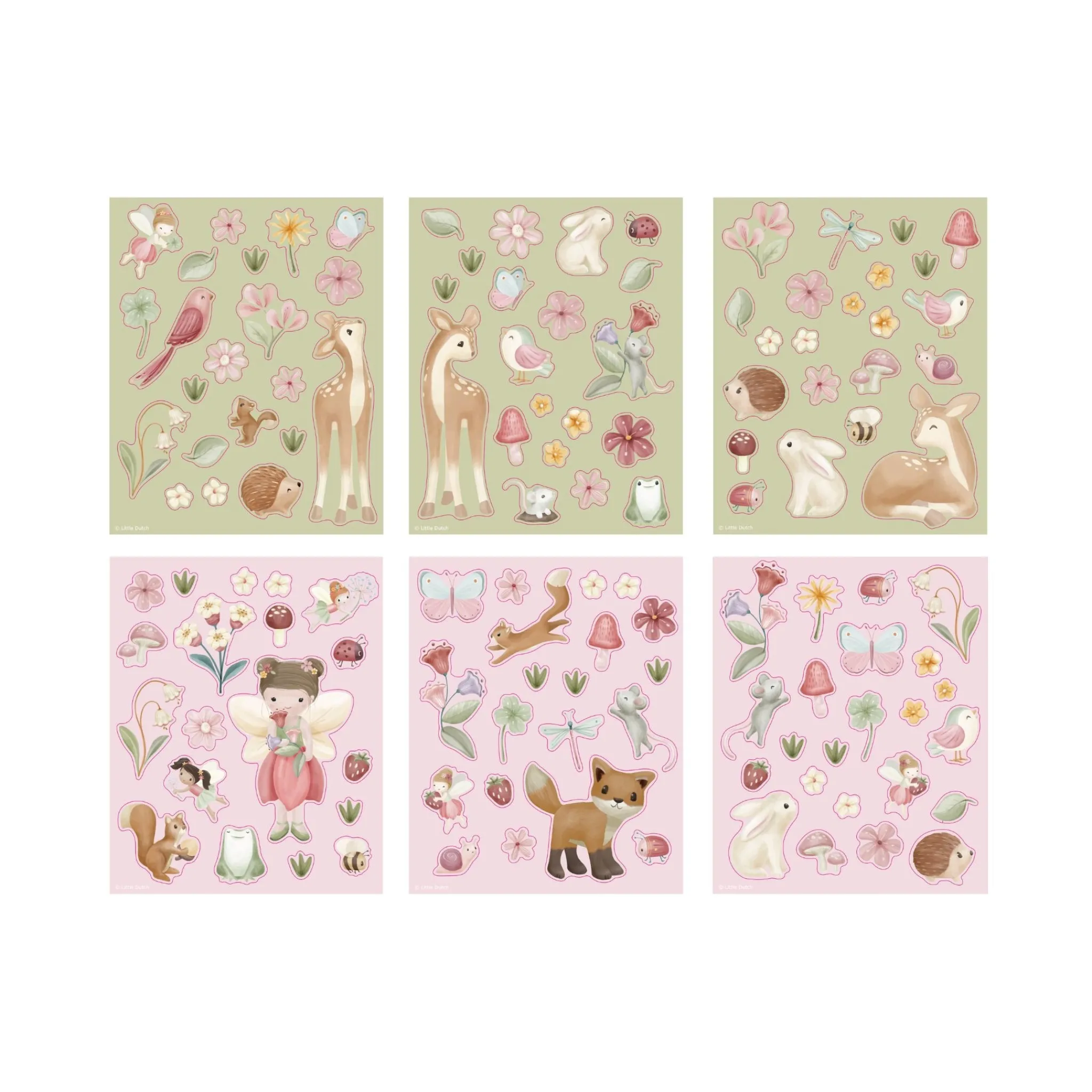 Little Dutch Sticker set Fairy Garden Best