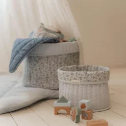 Little Dutch Storage basket large - Blue - Forest Friends - Forest Adventure Clearance
