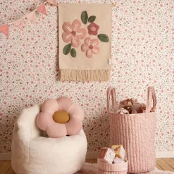 Little Dutch Storage basket XL - Pink - Fairy Floral