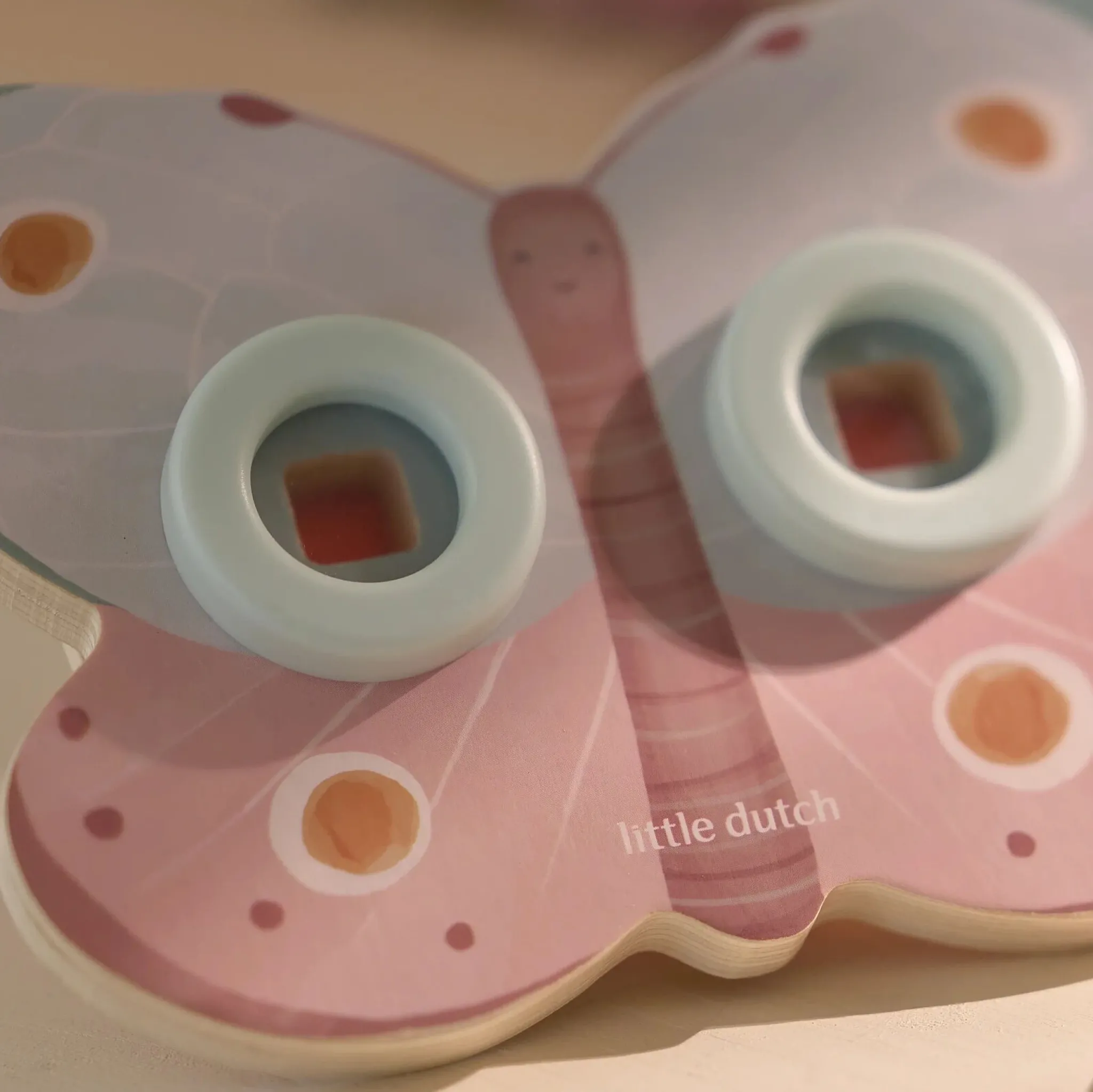 Little Dutch Story Viewer Butterfly - Pink New