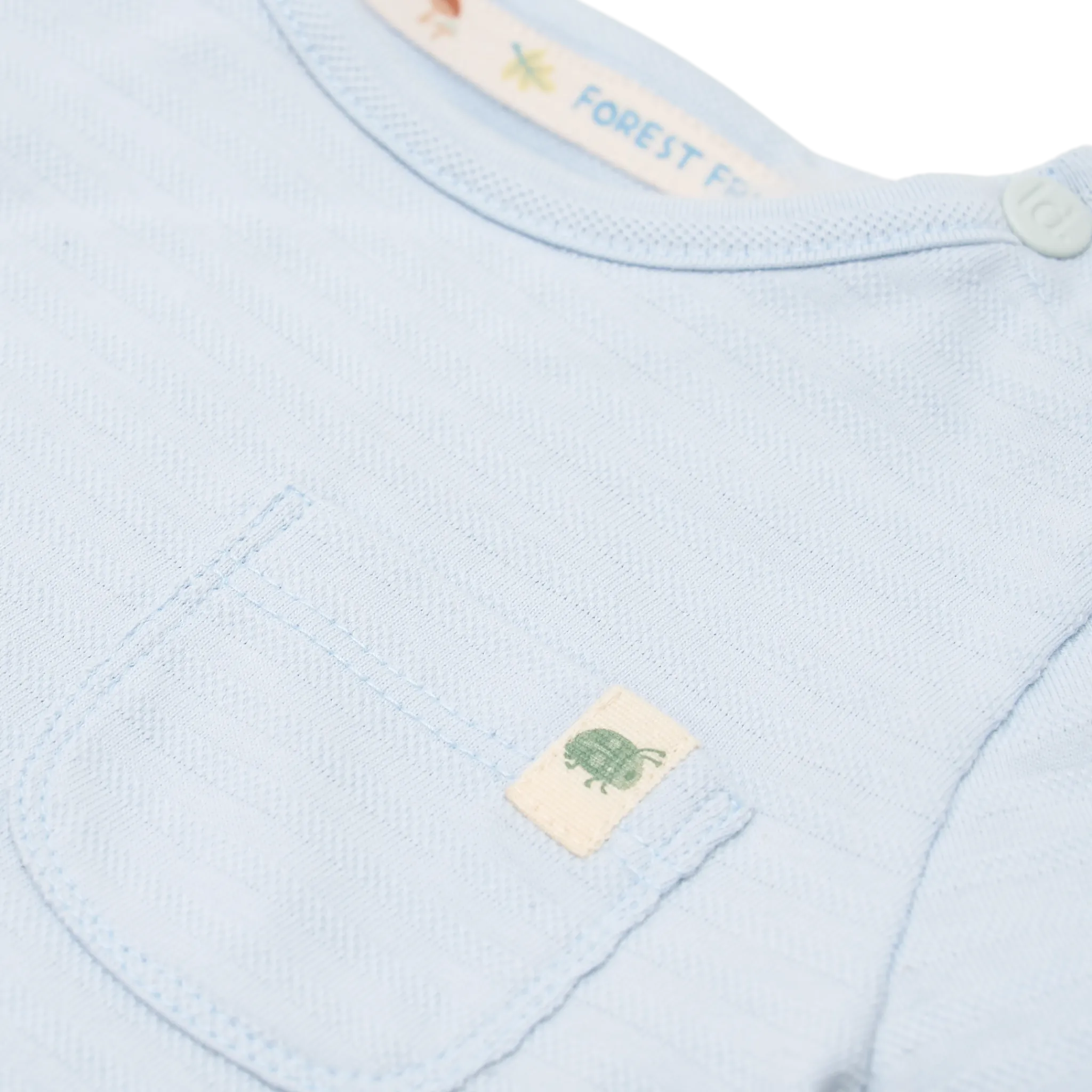 Little Dutch Striped shirt short sleeve - Blue Online
