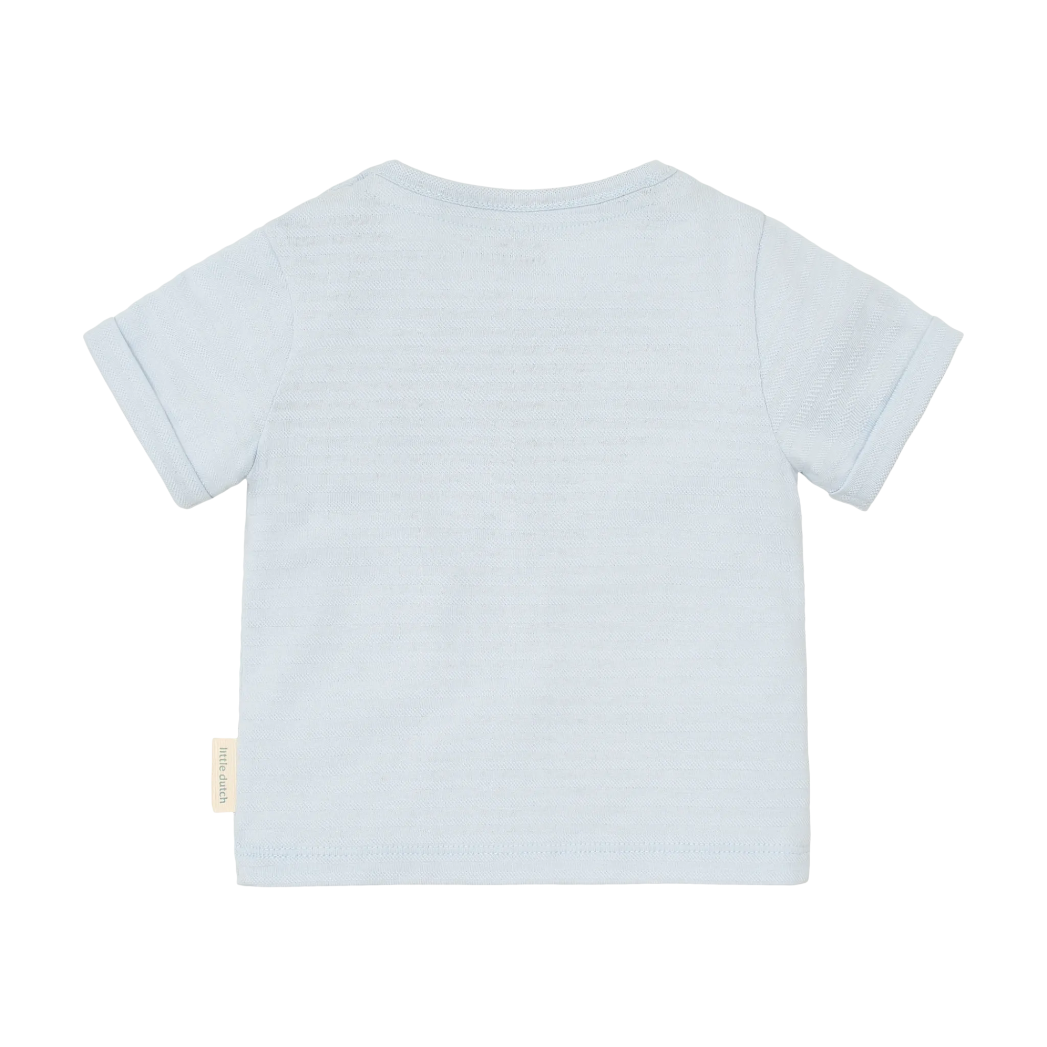 Little Dutch Striped shirt short sleeve - Blue Online