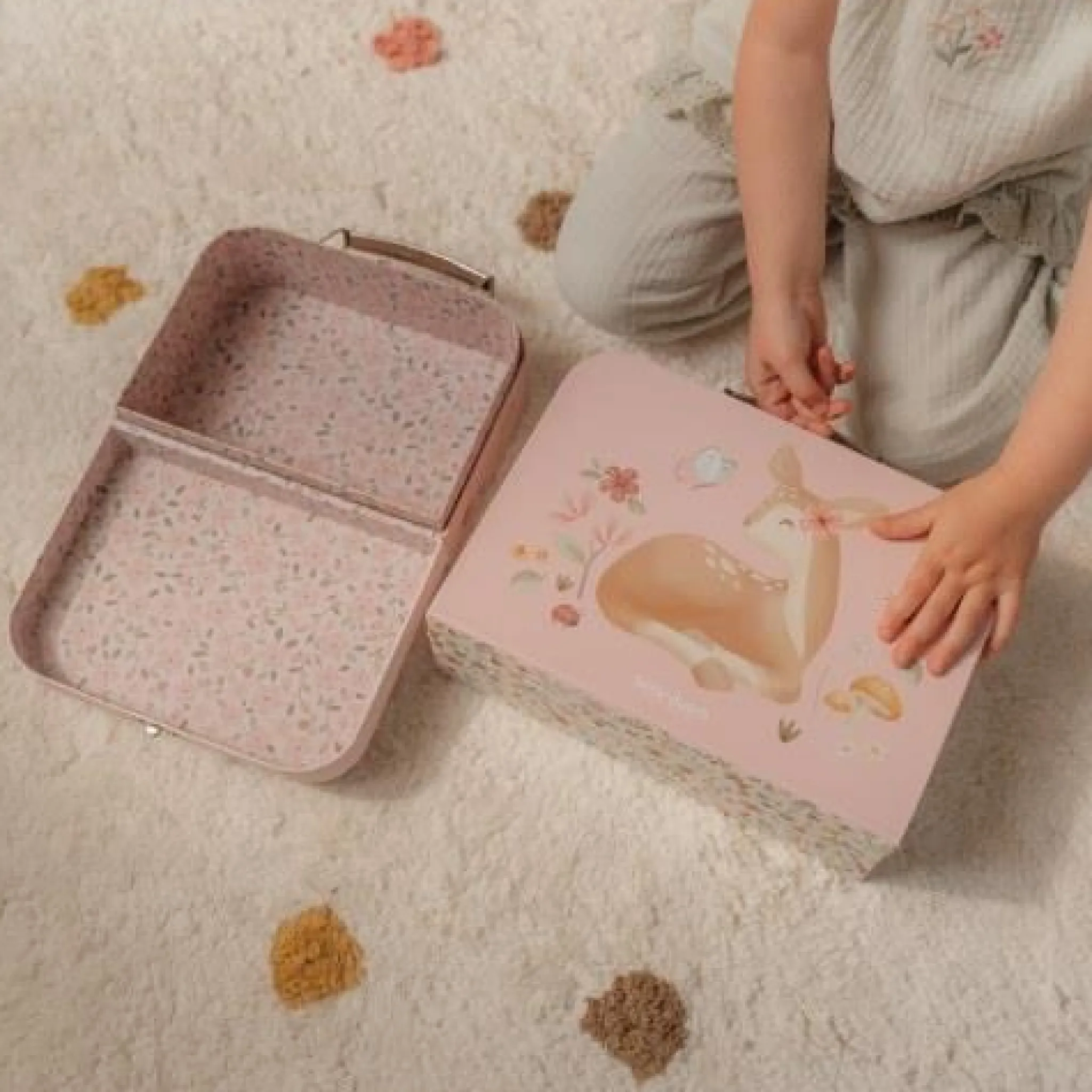 Little Dutch Suitcase - Pink - Fairy Garden