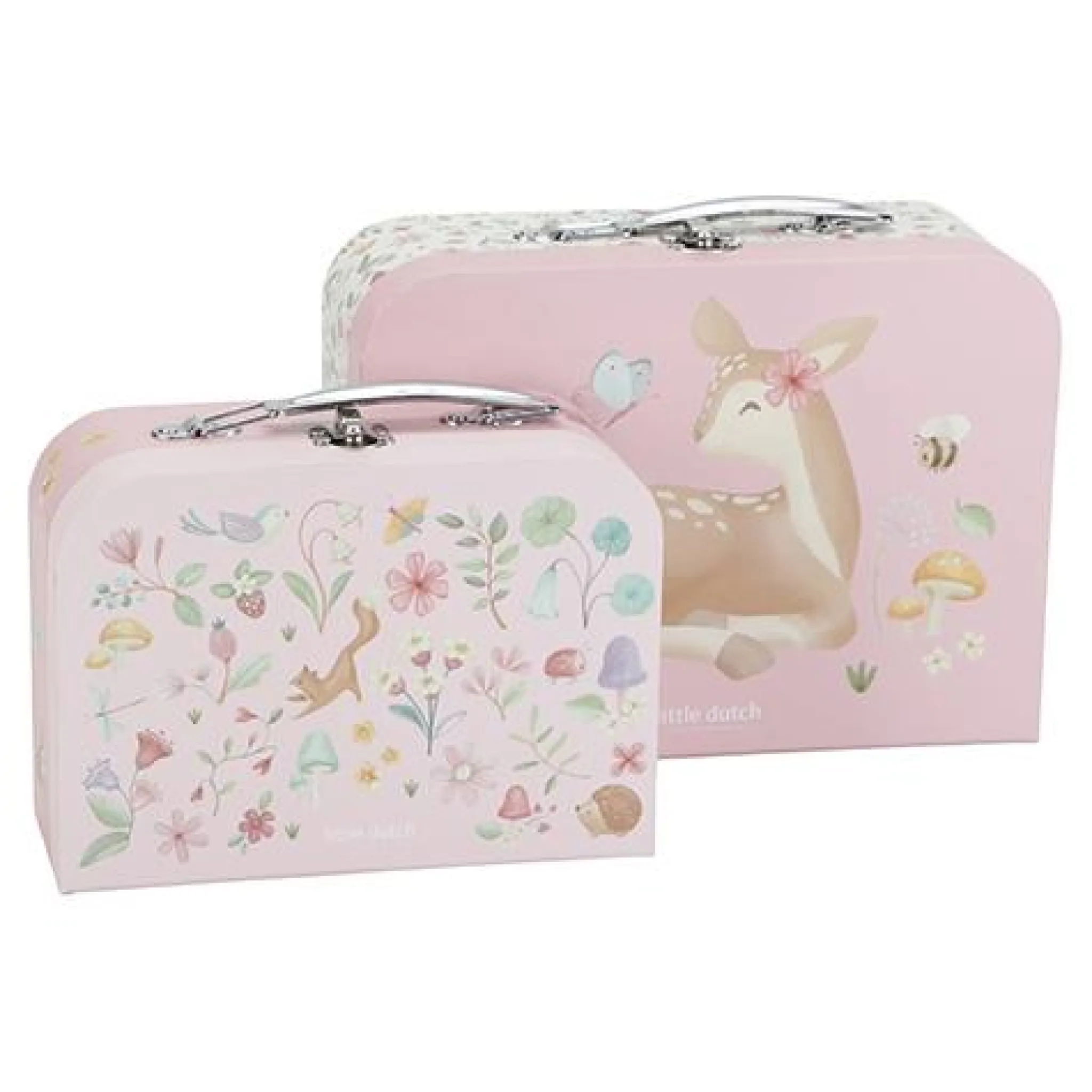 Little Dutch Suitcase - Pink - Fairy Garden