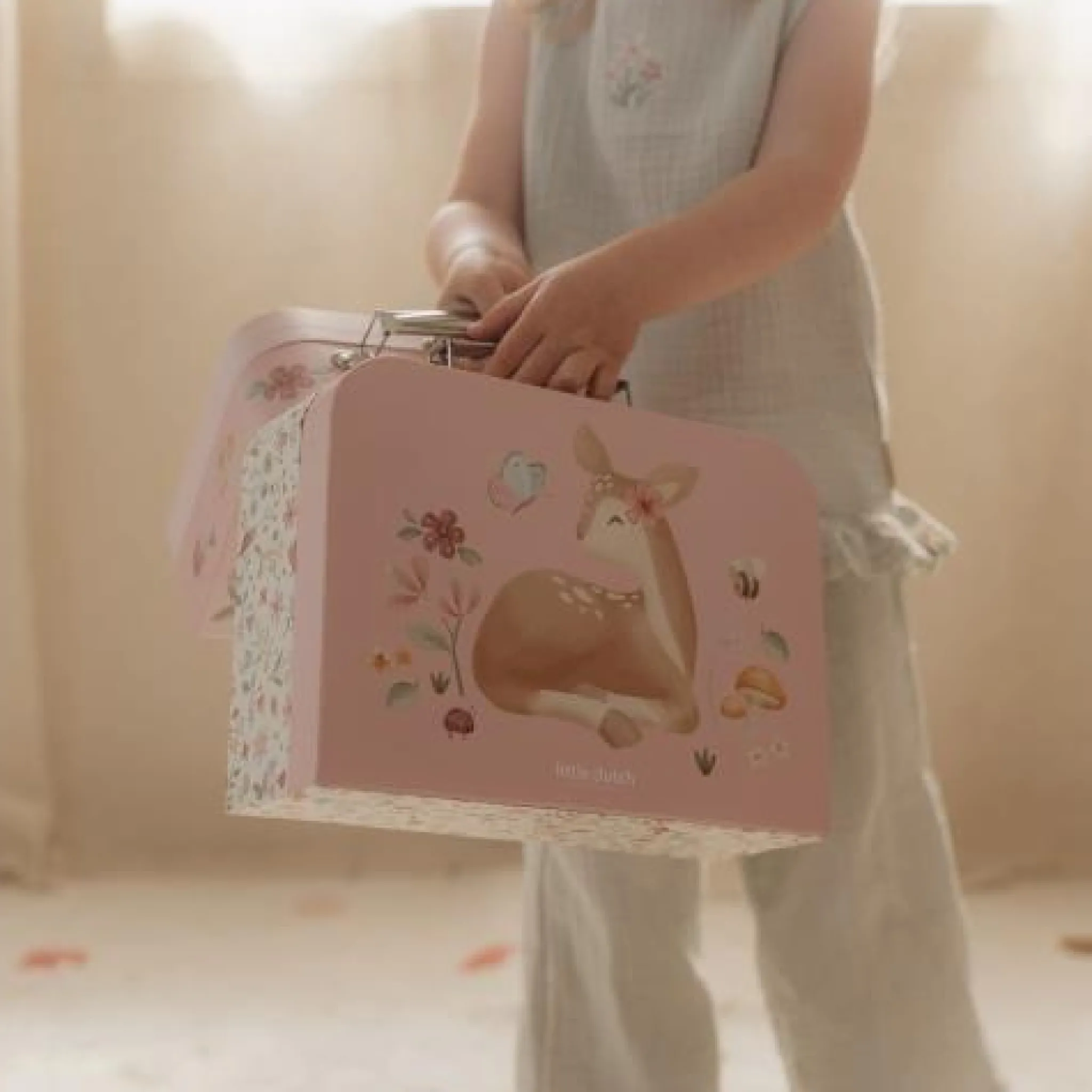 Little Dutch Suitcase - Pink - Fairy Garden