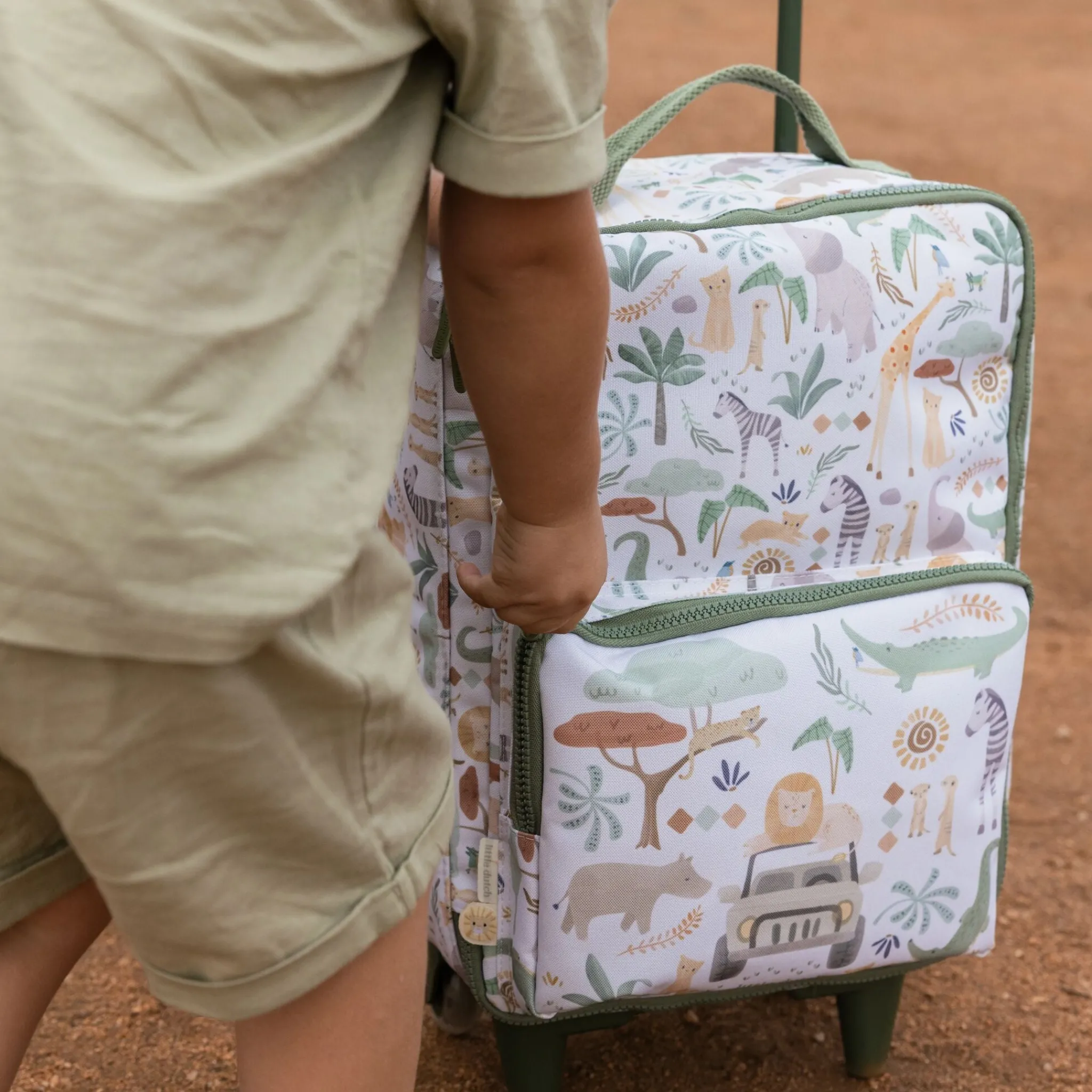 Little Dutch Suitcase - Safari Friends