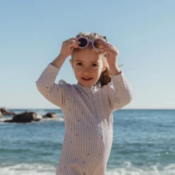 Little Dutch Sunglasses - Purple - Stripes Clearance