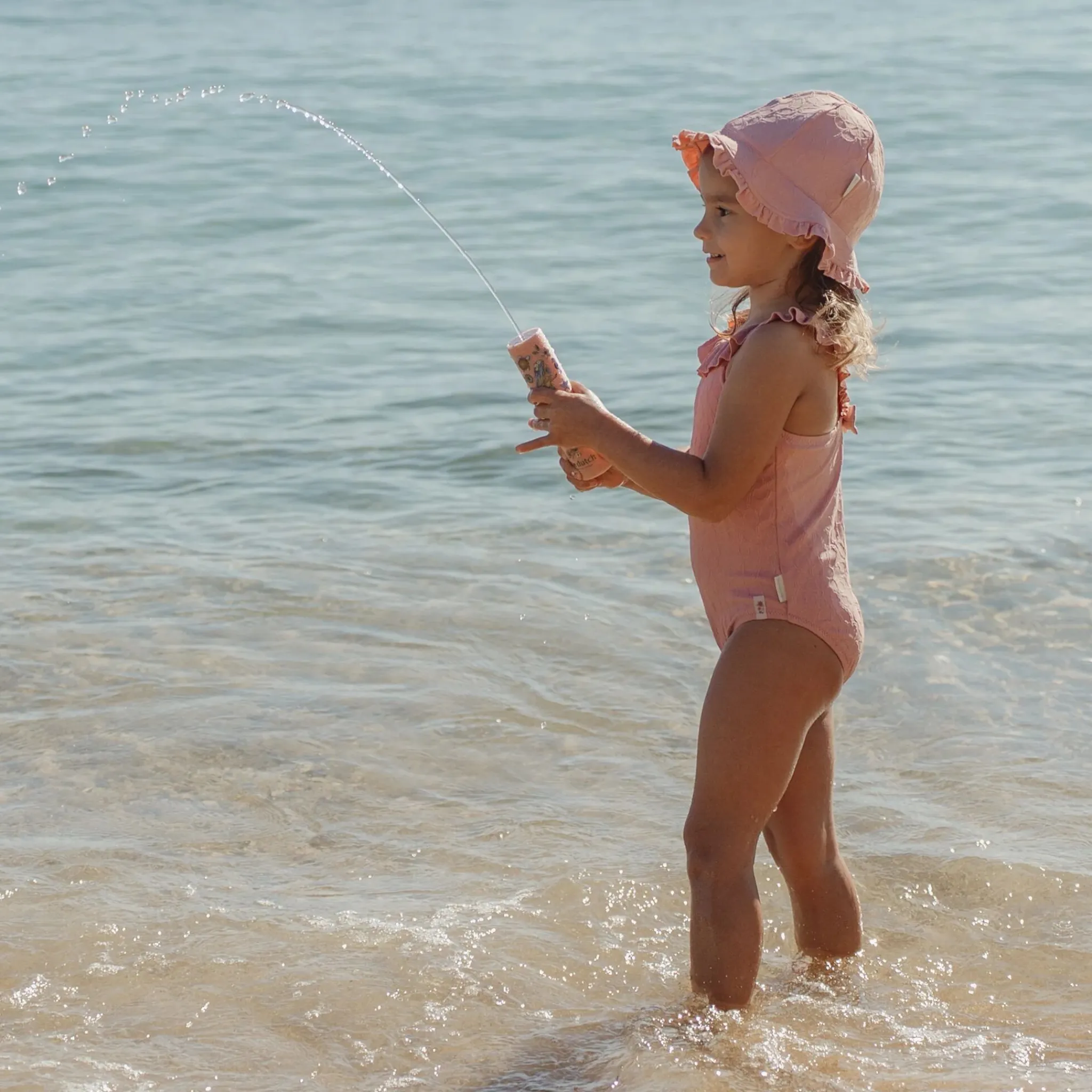 Little Dutch Sun Hat - Pink Clearance