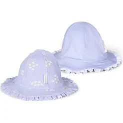 Little Dutch Sun hat - Purple - Stripes Clearance