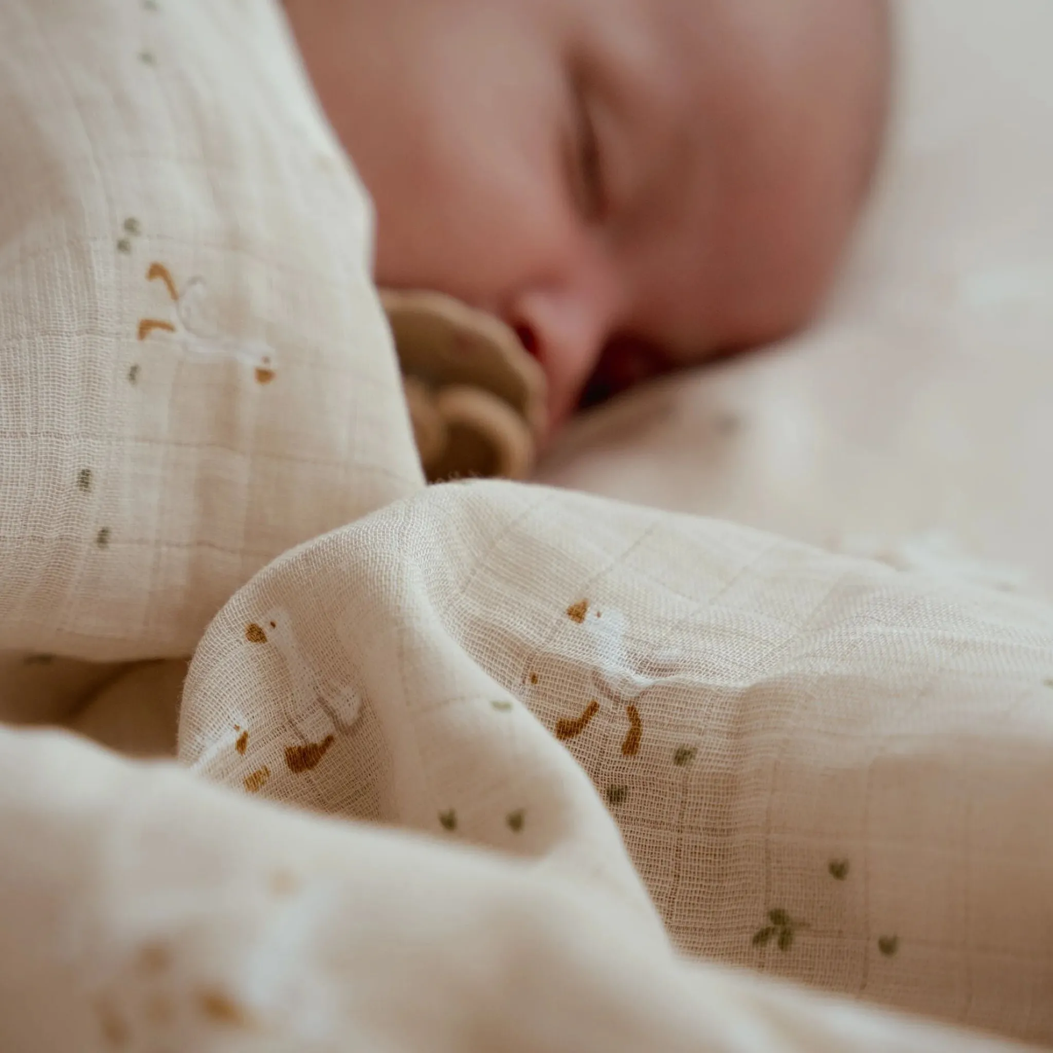 Little Dutch Swaddle - Beige - 120 cm - Newborn Naturals - Little Goose Online