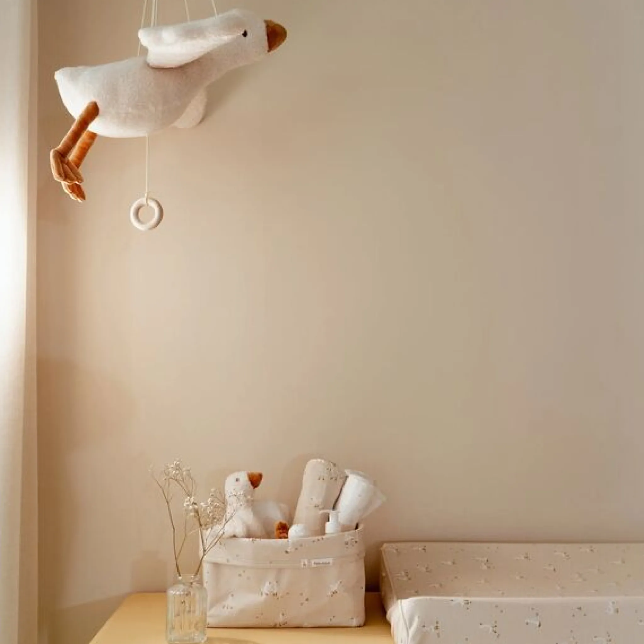 Little Dutch Swaddle - Beige - Newborn Naturals - Little Goose Hot