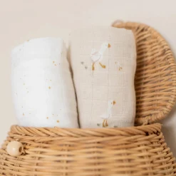 Little Dutch Swaddle - Beige - Newborn Naturals - Little Goose Hot