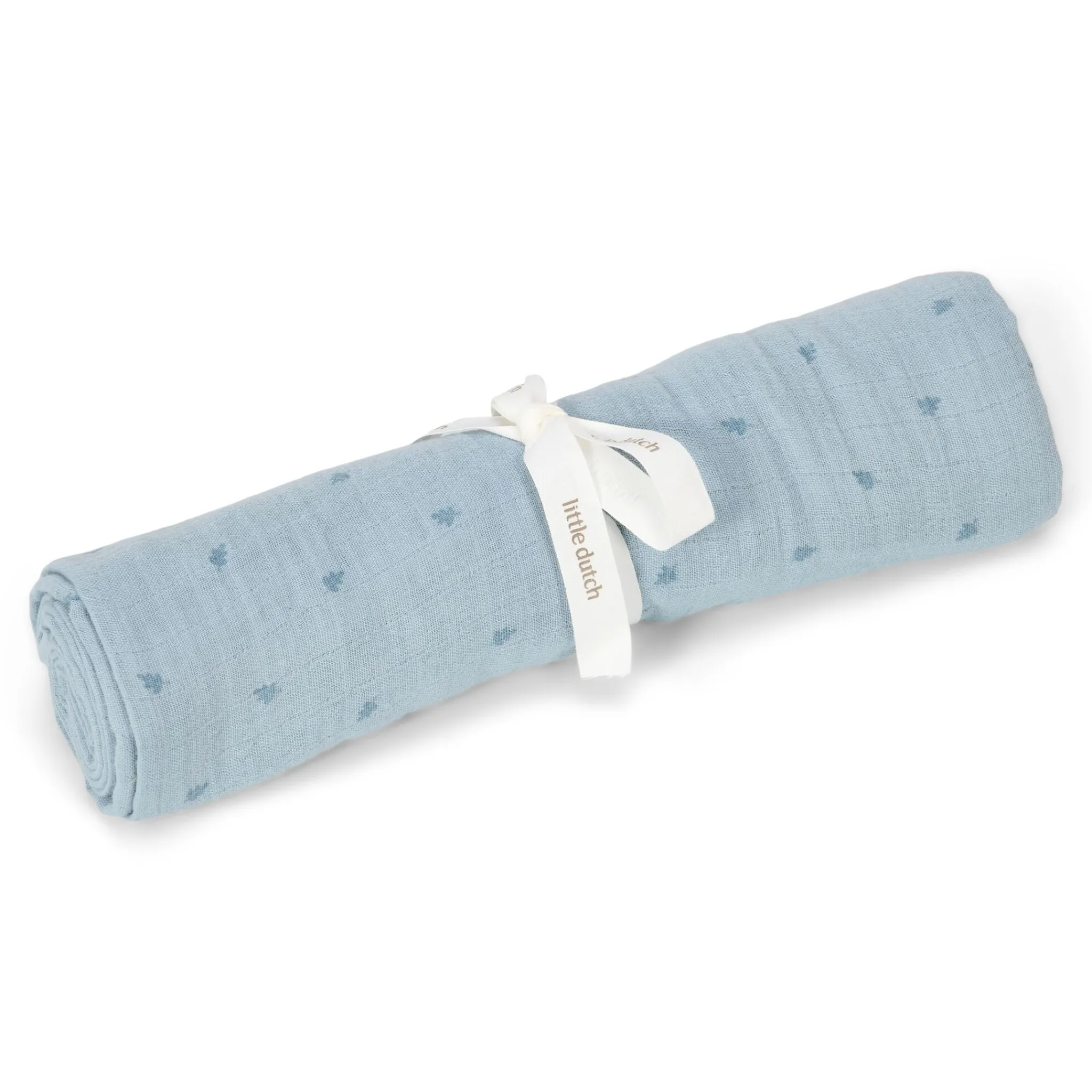 Little Dutch Swaddle - Blue - 120 cm - Essentials Online