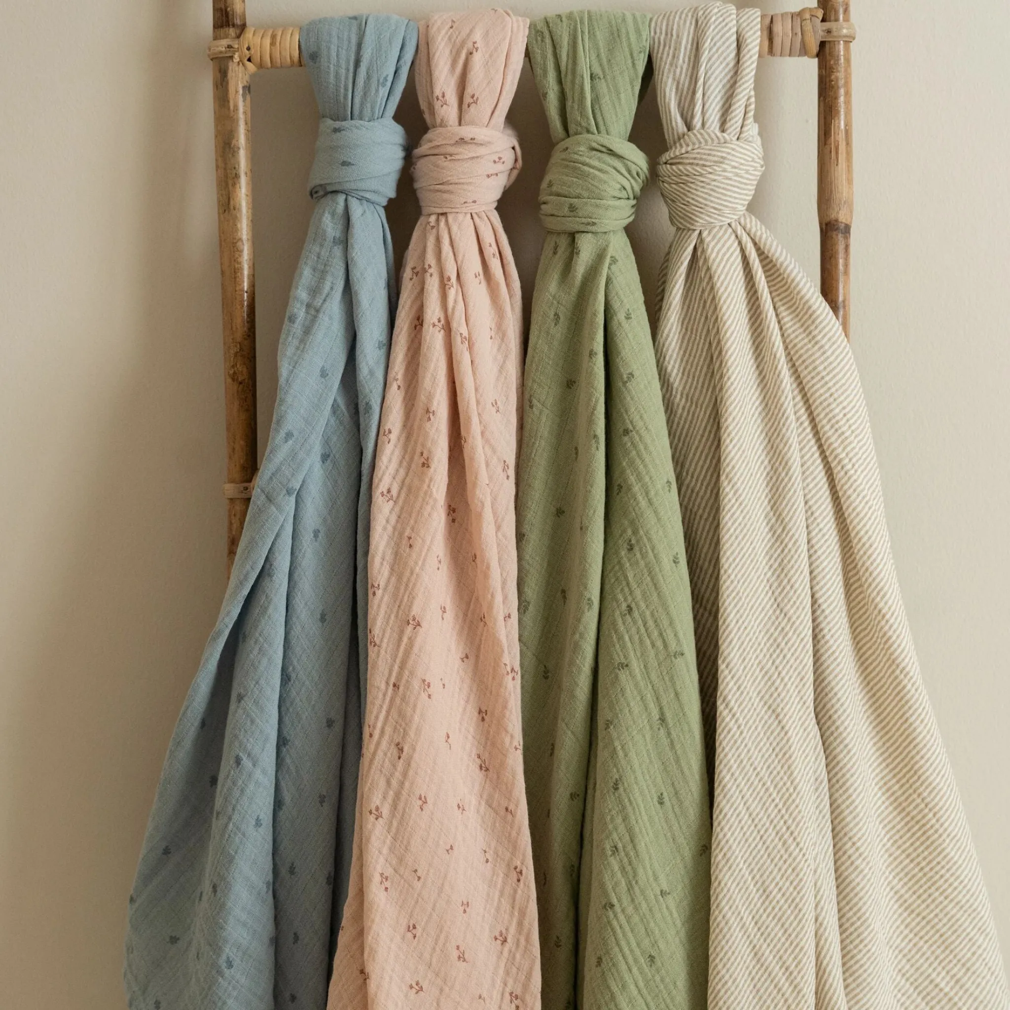 Little Dutch Swaddle - Blue - 120 cm - Essentials Online