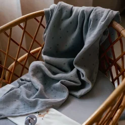 Little Dutch Swaddle - Blue - Essentials Discount