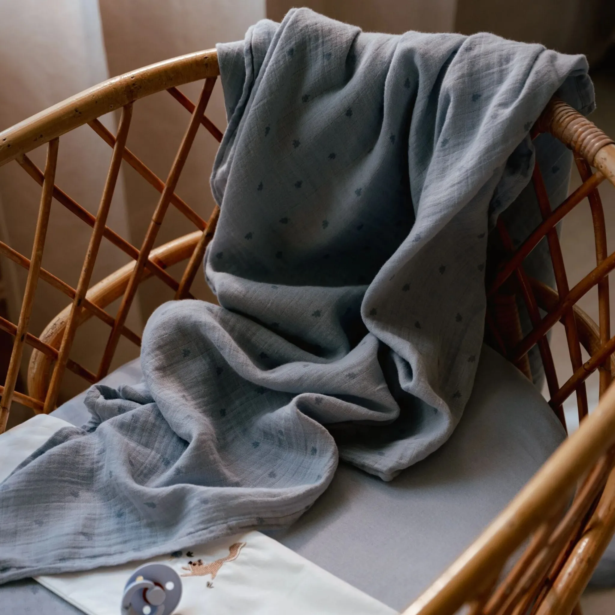 Little Dutch Swaddle - Blue - Essentials Discount