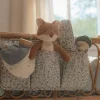 Little Dutch Swaddle - Blue - Size 120 cm - Forest Friends - Forest Adventure Online