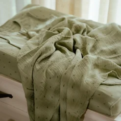 Little Dutch Swaddle - Green - 120 cm - Essentials Online