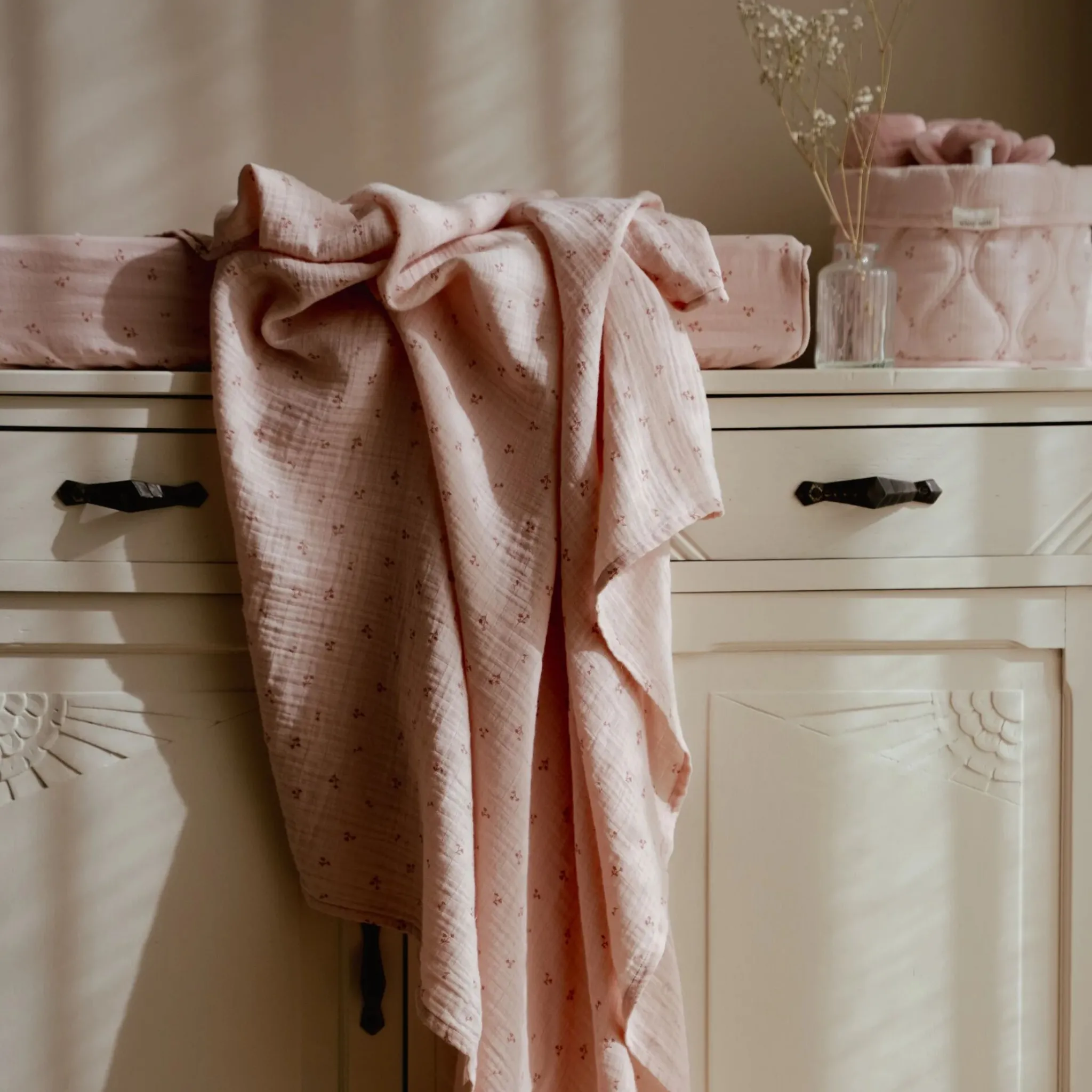 Little Dutch Swaddle - Pink - 120 cm - Essentials Sale