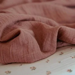 Little Dutch Swaddle - Pink - Size 120 cm - Essentials Sale