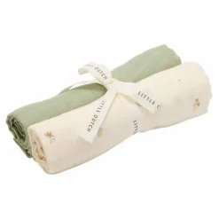 Little Dutch Swaddle - White - Forest Friends - Forest Treasures Hot