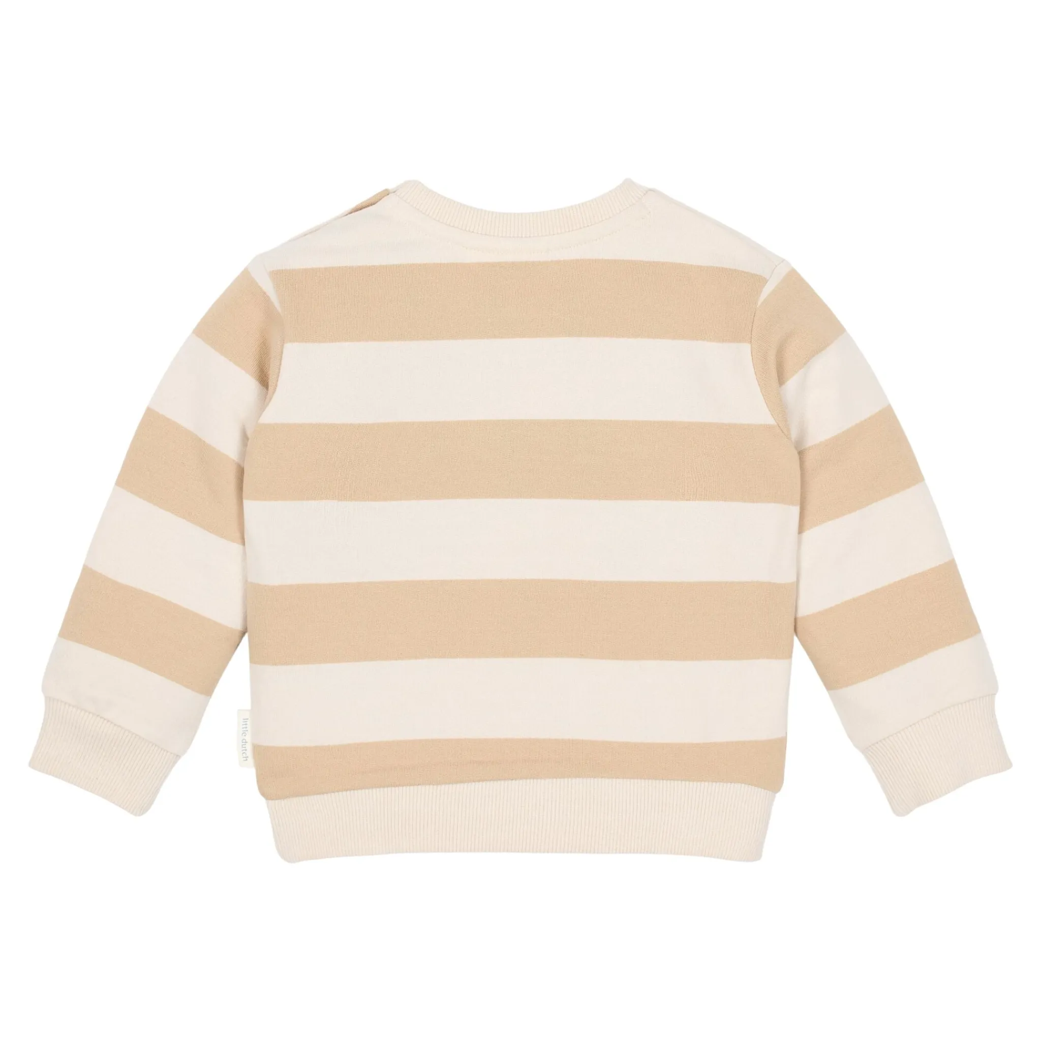Little Dutch Sweater - Sand - Biscuit Stripe New