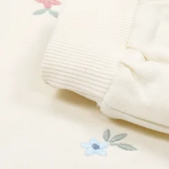 Little Dutch Sweater - White - Floral Print New
