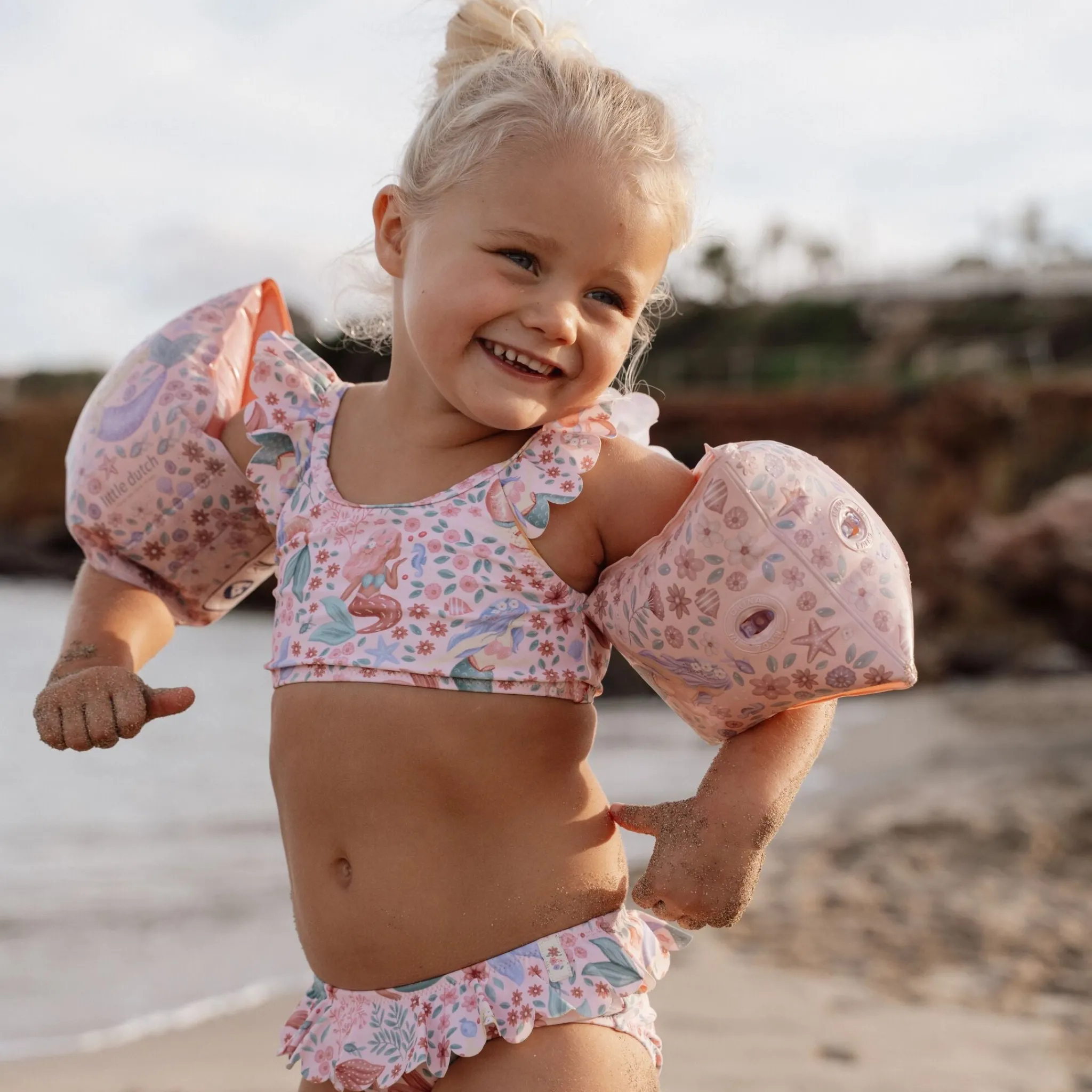 Little Dutch Swim armbands - Pink - Dreamy Mermaid