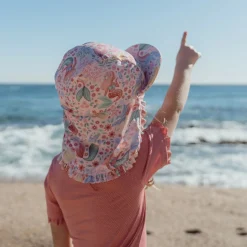 Little Dutch Swim Cap - Pink - Mermaid Print Outlet