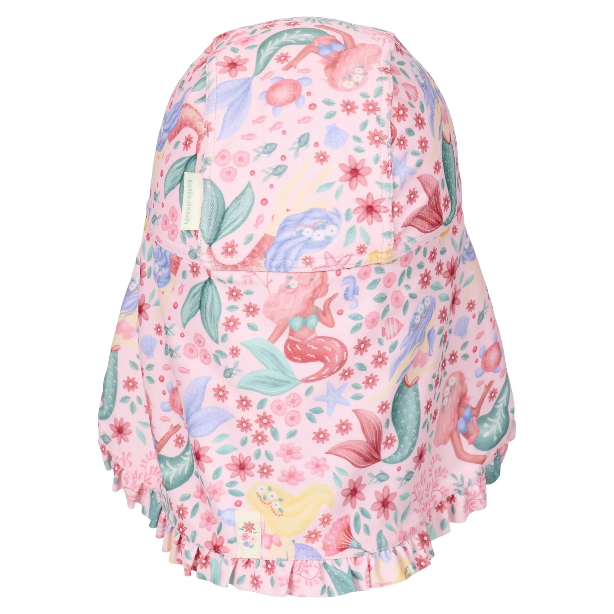 Little Dutch Swim Cap - Pink - Mermaid Print Outlet