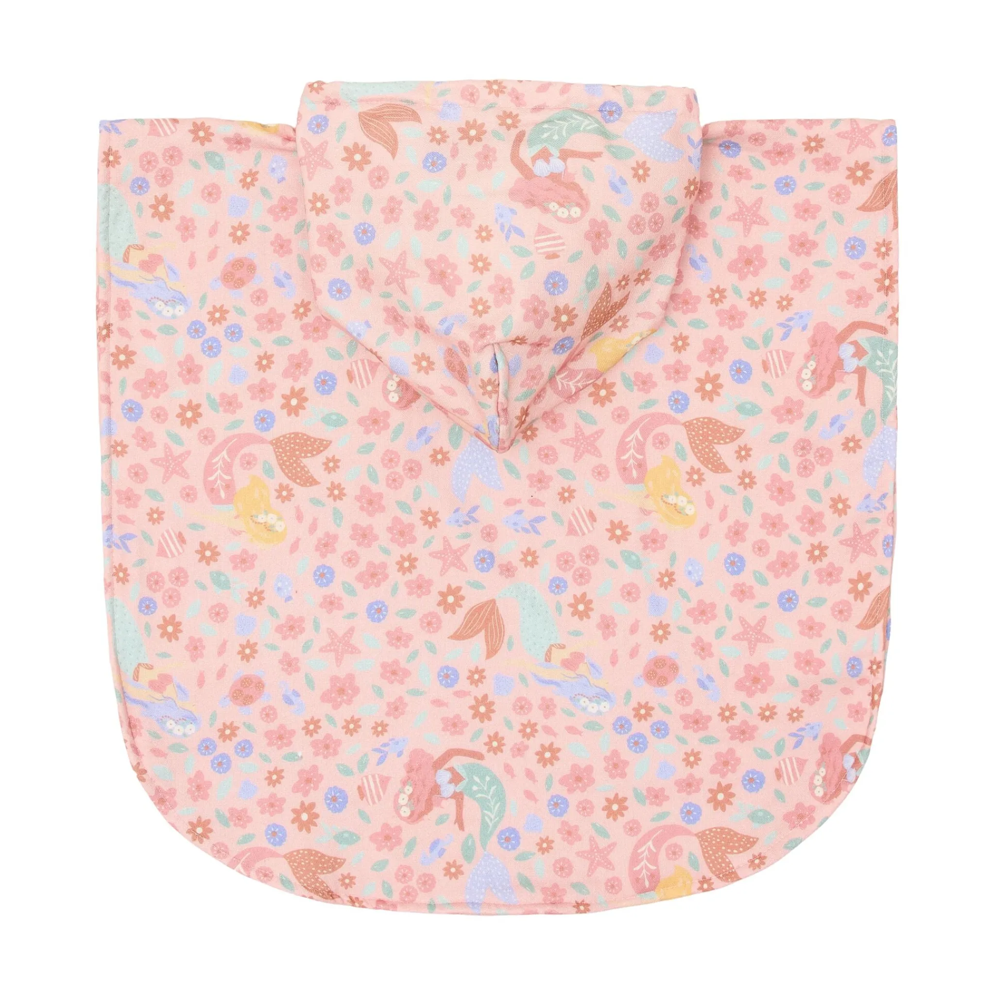 Little Dutch Swim Coll. 26 Beach poncho Dreamy mermaid Multicolour New