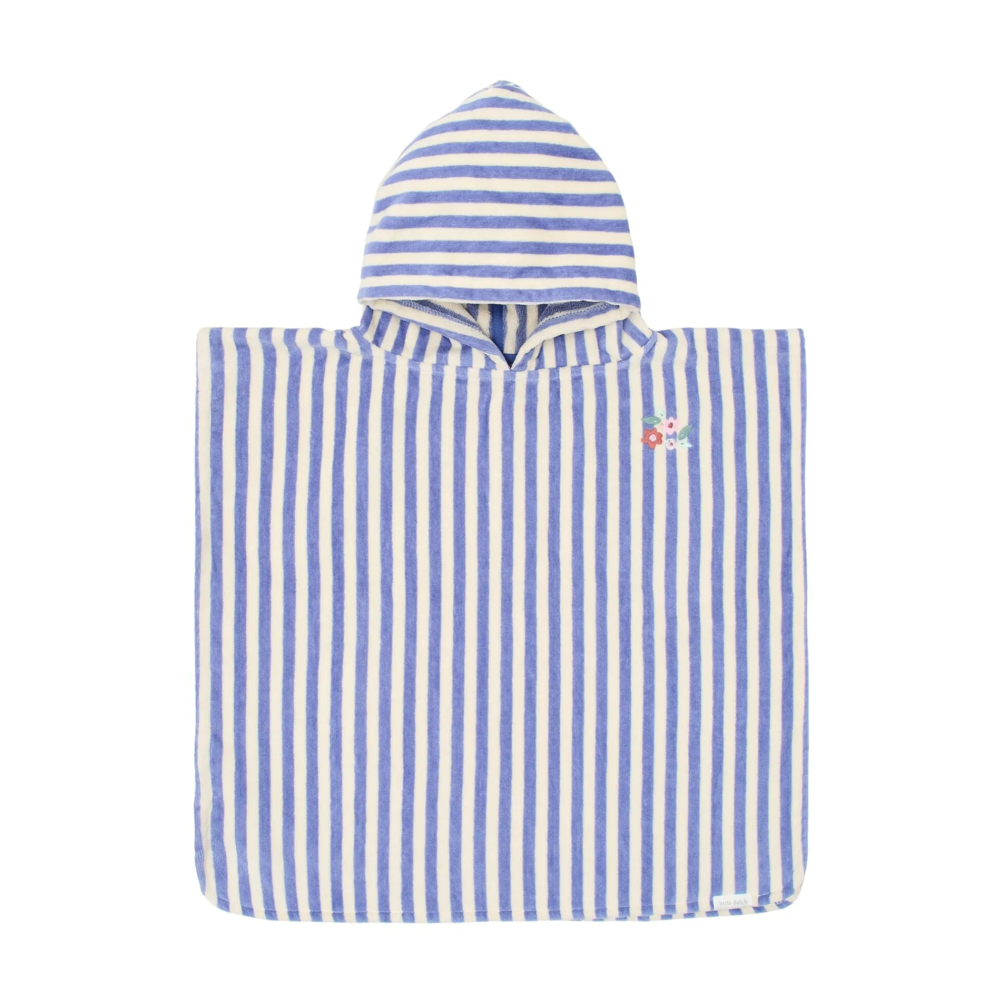 Little Dutch Swim Coll. 26 Beach poncho Dreamy Purple stripe New