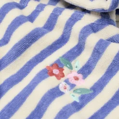 Little Dutch Swim Coll. 26 Beach poncho Dreamy Purple stripe New