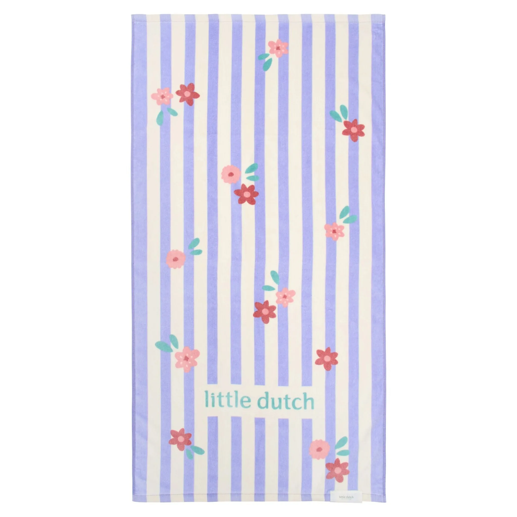 Little Dutch Swim Coll. 26 Beach towel Dreamy Purple stripe - 60cm X 120cm Outlet