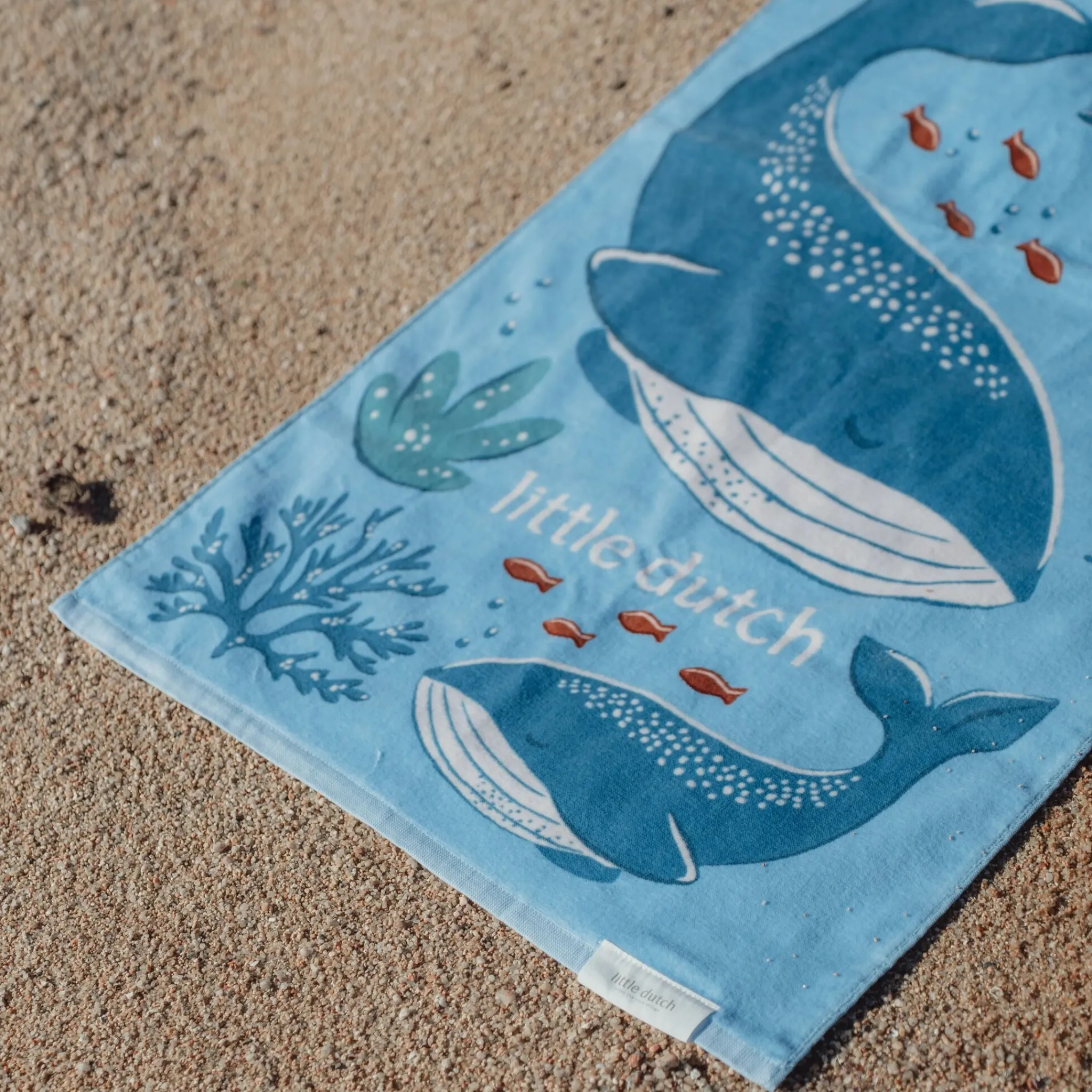 Little Dutch Swim Coll. 26 Beach towel Ocean world Blue - 60cm X 120cm Online