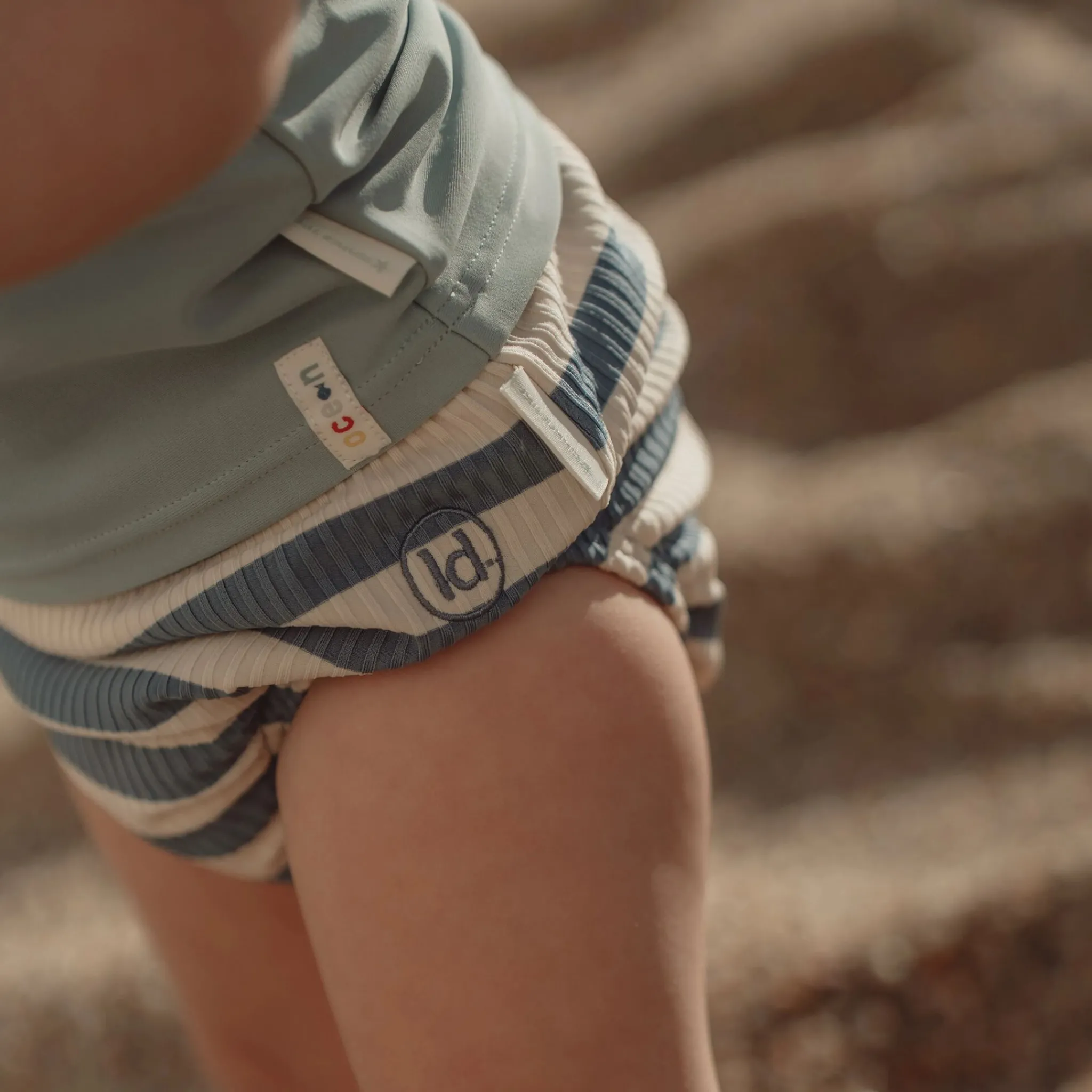 Little Dutch Swim diaper - Blue - Ocean Blue Stripes Best