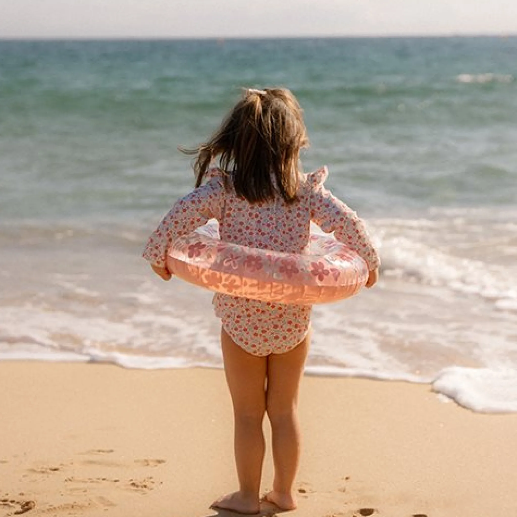 Little Dutch Swim Ring Pink Flowers 50 cm Online