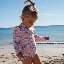 Little Dutch Swim set - UPF 40 - Pink - Mermaid print Online